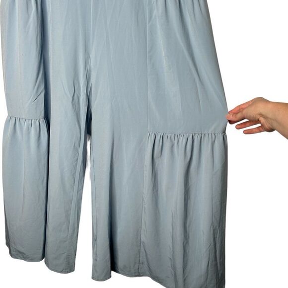 Halara Breezeful High Waisted Shirred Tie Front & Back Casual Pants Large NWT - Picture 10 of 16